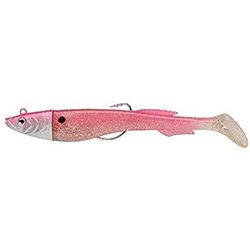 Berkley PowerBait Power Sardine, vishaak, zacht kunstaas, zeevissen, zoutwater zacht aas, minnow peddelstaart, kunstaas voor baars, zeebaars, pollen, kabeljauw, paling, lening en lipvis, metallic