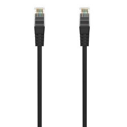Cable Red - Cable latiguillo RJ45 LSZH Cat.6A 500 MHz UTP AWG24 Negro de 2.0 m, Ideal para Conexiones rápidas y seguras en Redes.