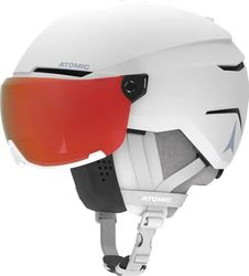 ATOMIC Savor Visor Photo H. Accessoires, Volwassenen, Uniseks, Wit, 59/63 cm