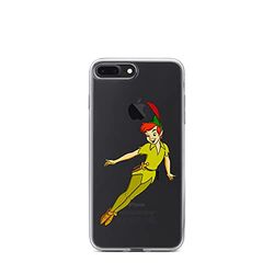 ERT GROUP mobiltelefonfodral för Iphone 7 PLUS/ 8 PLUS originalt och officiellt licensierat Disney mönster Peter Pan 001 optimalt anpassad till formen på mobiltelefonen, gedeeltelijk transparant