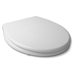 Tatay Basic - Asiento y Tapa de WC Universal para el Inodoro. Hecha de Plástico. Medidas (An x L x Al) 36 x 4,8 x 46 cm. Peso de 3 kg Diseño Universal con Acabado Brillante.
