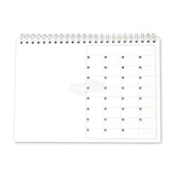 Maildor GB009O - Un calendrier perpétuel Gamme Blanche 12 feuilles papier dessin Clairefontaine 250g