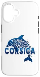 Corsica Blue Dolphin Mediterranean Sea Nature Marine Life Case for iPhone 16