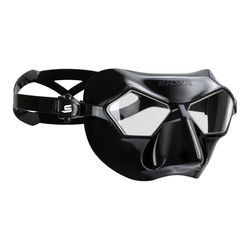 SALVIMAR Incredible, Maschera Unisex Adulto, Black/Clear, Taglia Unica