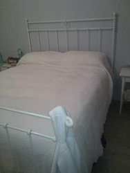 LETTO in FERRO BATTUTO Realizzazioni Personalizzate 928 (160, L)