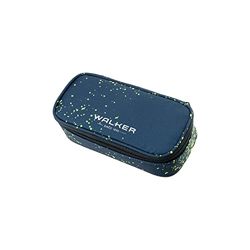 Walker 49113-373 - Etui Neon Splash, etui met hoofdvak, binnenflap, 20 pennenlussen en ritssluiting, voor school, universiteit en kantoor