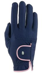 Roeckl Sports Lona - Guanti estivi da donna, colore: Navy/Vintage Pink 6