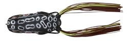 Savage Gear 3D Rana Pop - Señuelo Topwater de Cuerpo Hueco con Forma de Rana para Pescadores de Depredadores, Pesca sin maleza en Lagos, estanques y ríos de Agua Dulce Marrón 5,5 cm