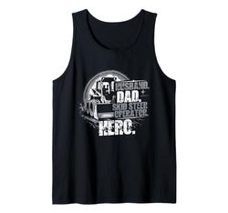Hombre Operador De Minicargadora Camiseta sin Mangas