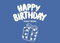 Gift Box Happy Birthday Guest Book