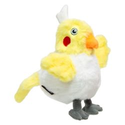 JACK AND VANILLA, Interactief speelgoed voor honden en katten, stimuleert het speelinstinct, duurzaam en licht, gemakkelijk te reinigen, 18 cm, heldere kleur, voor alle rassen
