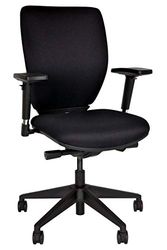 BISLEY Optime Chaise de Bureau pivotante en métal 733 Noir 66 x 66 x 44 cm