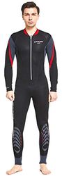 Cressi Lui Man Monopiece Wetsuit - 2.5mm High Stretch Neoprene Wetsuit