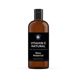 Mystic Moment | Natural Vitamin E Oil | D-Mixed Tocopherol in Sunflower Oil | INCI: Helianthus Annuus | Skin Care & Cosmetic Grade | Antioxidant Moisturiser | Natural Preservative | 500ml