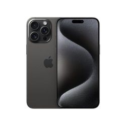 Apple iPhone 15 Pro Max (1 TB) - Titan Schwarz