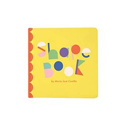 Manhattan Toy Shapes Baby Board Book - Cuaderno para bebés a Partir de 6 Meses