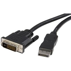 StarTech.com Câble DisplayPort vers DVI - Câble/Cordon Adaptateur Convertisseur Vidéo d'Écran DisplayPort (DP) vers DVI de 3 m - M/M (DP2DVIMM10)