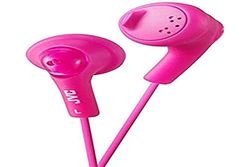 JVC Gumy HA-F160 Ecouteurs 1 m Rose