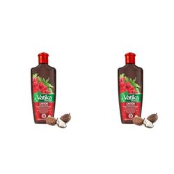 Vatika Naturals Castor Hair Oil - 200 ml, Infused with Castor Oil & Rosemary, & Citrus Lemon Extracts, Promotes Thicker Looking Hair (Pack of 2)