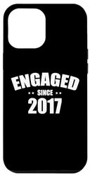 Carcasa para iPhone 15 Plus Comprometido desde 2017 Prueba de amor Declaración Relación