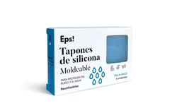 EPS! DEITERS Tapones de Oídos Silicona 6 Unidades, Tapones Reutilizables y Moldeables, Protege deRuido y de Agua, para Dormir y Canales Auditivos Sensibles, Tapones Oídos Ruido, Tapones Oídos Agua