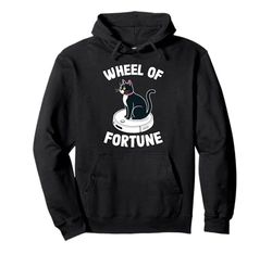 Wheel Of Fortune Robot Vacuum Cleaner Funny Cat Pullover Hoodie