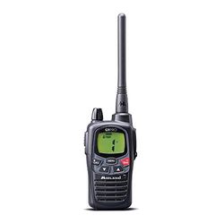 Midland - Walkie Talkie profissional longo alcance G9 PRO, rádio IPX4 Waterproof para Softair e Outdoor, 101 canais - 32 PMR446/69 LPD, cobertura 12 Km, automonomia 23H, pilhas recarregáveis e