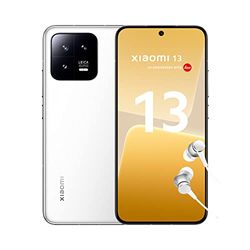 Xiaomi 13 - Smartphone 12+256GB, FHD+ 120Hz AMOLED 6.36", Snapdragon 8 gen 2, Leica main camera, 67W turbo charging, 4500mAh, White (IT + 2 anni garanzia)