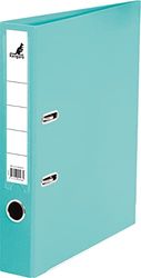 Kangaro PP Plastic Ordner 5 cm Rugbreedte DIN A4. Kleur Turquoise (Ringmap, Map, Brieformadner)