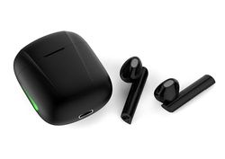 Meliconi Mysound Dart Pods True Wireless Bluetooth 5.3 hoofdtelefoon zwart met LED