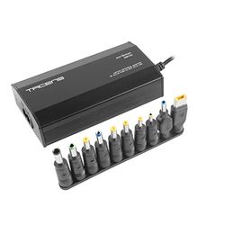 Tacens Anima ANBP100, Cargador Universal para Portátil Compacto, 10 Adaptadores, 100W