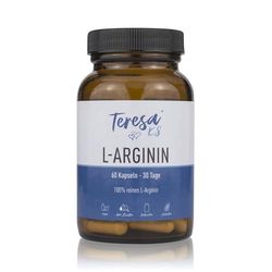 L-Arginine - 100% Pure (Pack of 60) - Vegan
