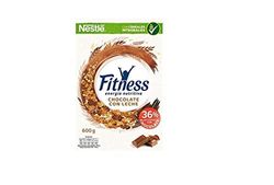 Cereales Nestlé Fitness Chocolate con Leche - 540 g (Paquete de 12)