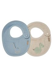 Sterntaler Lot de 2 bavoirs DINO Rexi