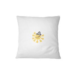 Bona Basics Funda de Almohada Decorativa, poliéster, Blanco 1, 60 x 60 cm
