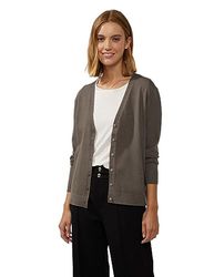 Street One Cardigan, Falcon Brown Melange, 34