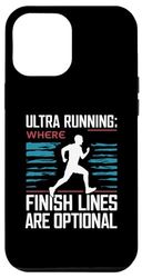 Custodia per iPhone 15 Pro Max Ultra Running Ultramarathon Runner Marathoner Ultra