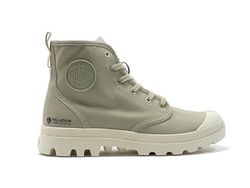 Palladium Pampa Hi Zip Organic, korg blandad, Eukalyptus, 44 EU