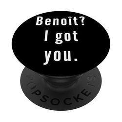 Benoît? Te tengo. PopSockets PopGrip Adhesivo