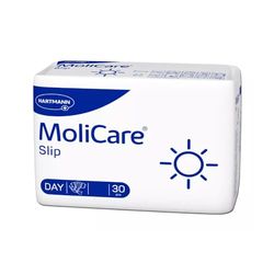 MoliCare Slip Day: majtki dla kobiet i mężczyzn w przypadku ciężkiego nietrzymania moczu i kału, rozm. M (80-120), 30 sztuk