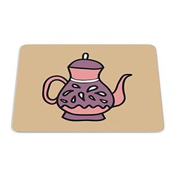 Bonamaison, Rectangle Pop Art Digital Printed Mouse Pad, Non-Slip Base, for Office and Home, Size: 22 x 18 cm