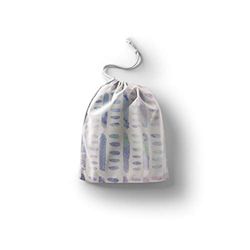 Bonamaison Impreso Algodón Bolsas con Cordón, Bolsa con Cordel para el Hogar y el Almacenamiento de Verduras, Bolso de Compras, Plegable, Ecologica, Reutilizables, Tamaño: 20x30 Cm