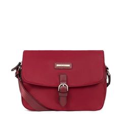Hexagona Axelle, Bolsa para Mujer, Carmín, Talla única