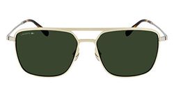 Lacoste L242se Gafas, Gold, 57 para Hombre