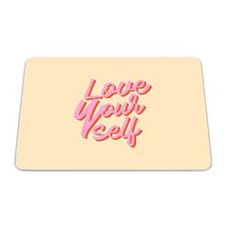 Bonamaison, Rectangle Pop Art Digital Printed Mouse Pad, Non-Slip Base, for Office and Home, Size: 22 x 18 cm