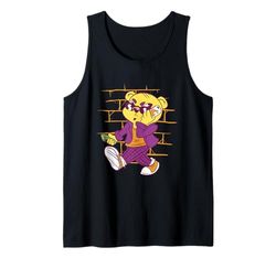 Oso Hablando Por Teléfono Camiseta sin Mangas