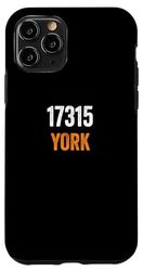 Carcasa para iPhone 11 Pro 17315 Código postal de York, mudándose a 17315 York