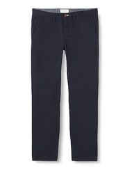 GANT Slim Chinos twill chinos byxor smal passform, Marinblå, 30W / 32L