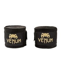 Venum Kontact boxningslindor – svart/guld, 250 cm.