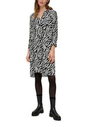 s.Oliver Midi jurk voor dames, met allover print, 99A4, 36